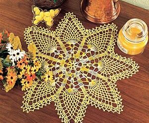 Pineapple Doily Crochet Pattern