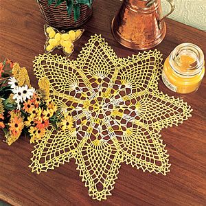 Pineapple Doily Crochet Pattern