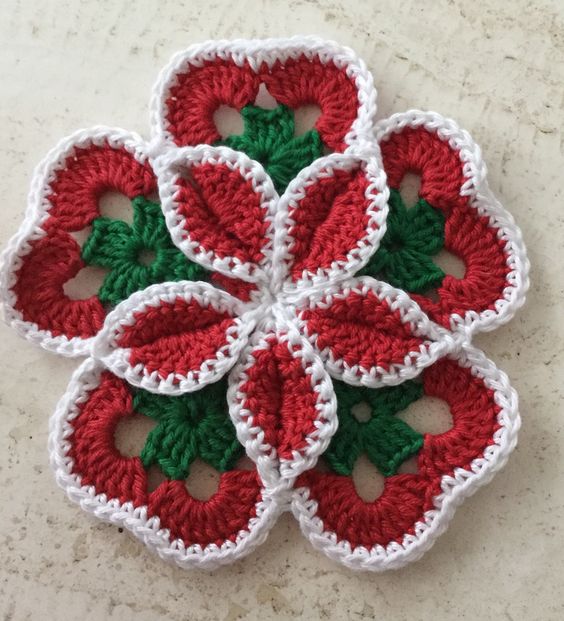 Starburst Hotpad Crochet Pattern