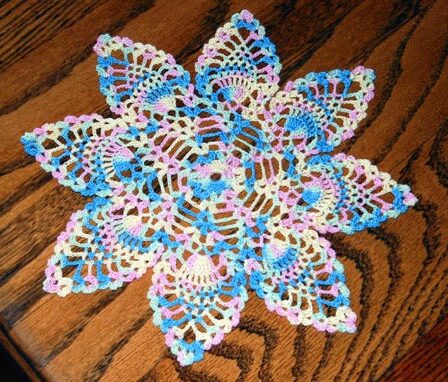 Pineapple Doily Crochet Pattern Easy Crafts patterns