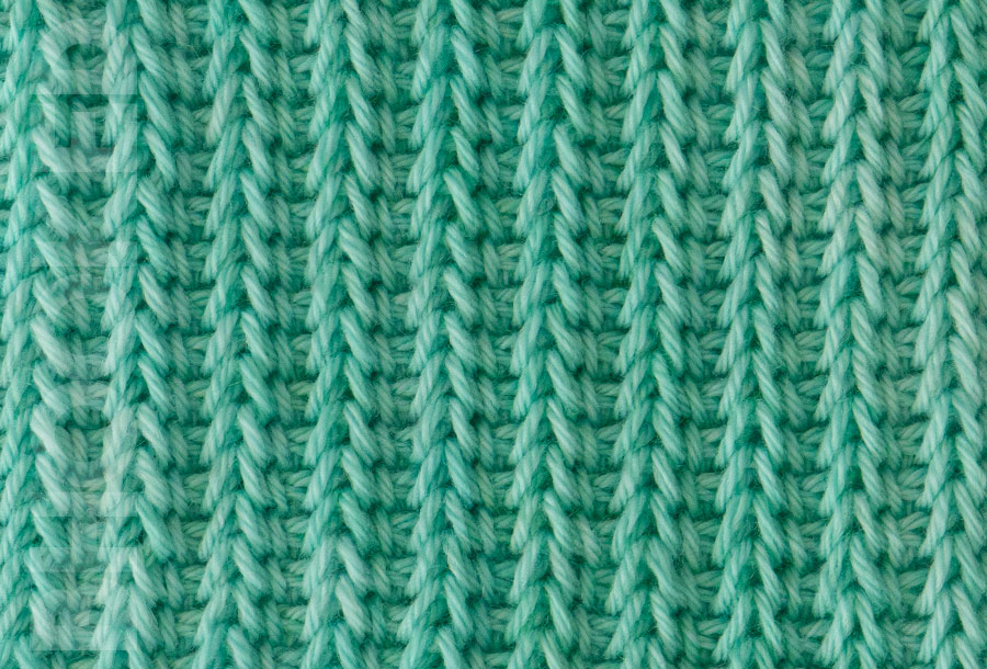 Tunisian Textured Rib Stitch Pattern
