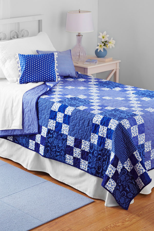 Rhapsody in Blue Quilt Pattern
