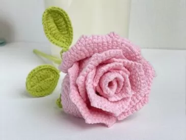 Crochet Rose Free Pattern