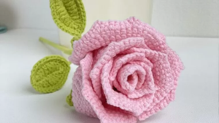 Crochet Rose Free Pattern