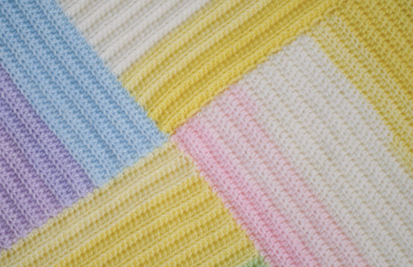 Easy and Delicate Baby Blanket Free Pattern