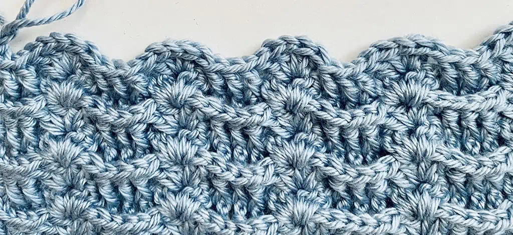 Little Waves Stitch Pattern 