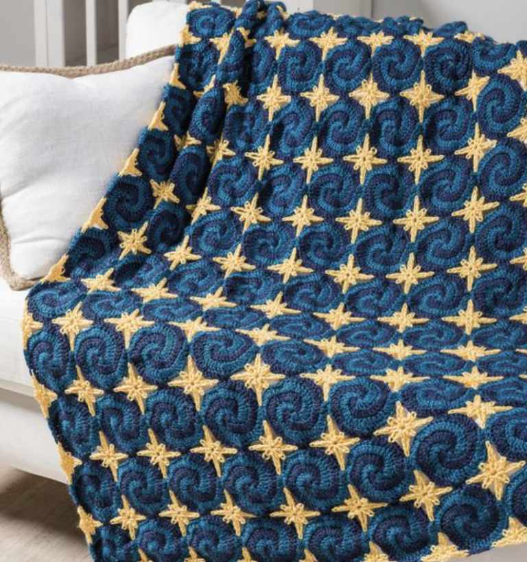 Spiral Blanket Free Pattern Easy Crafts patterns