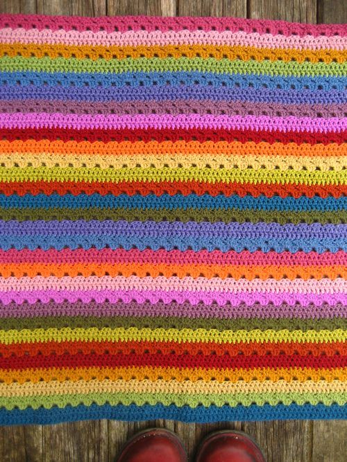 Cozy Stripe Crochet Pattern