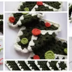 Mine Christmas Tree Ornaments Free Pattern