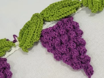 Crochet Grape Bunches Pattern