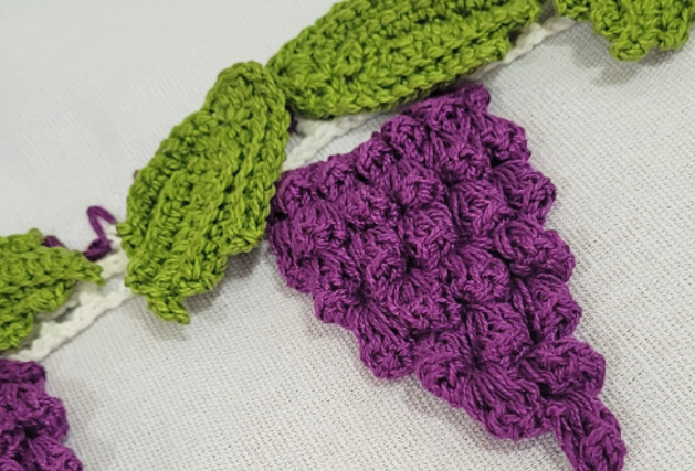 Crochet Grape Bunches Pattern