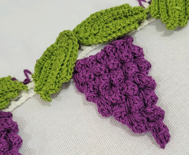 Crochet Grape Bunches Pattern