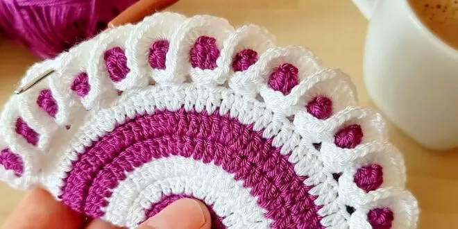 Create Stunning 3D Crochet Coasters