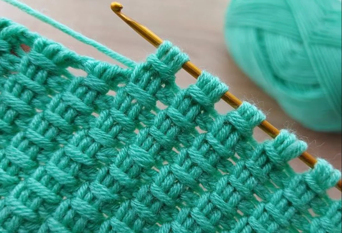  Easy Tunisian Crochet Pattern