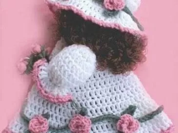 Sunbonnet Crochet Doll Pattern