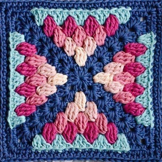 Easy Crochet Square Pattern