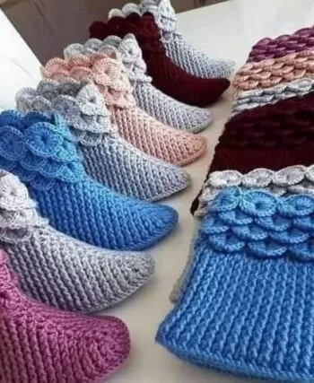 Crochet Boot Tutorial