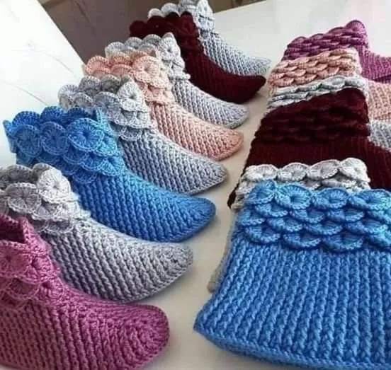 Crochet Boot Tutorial