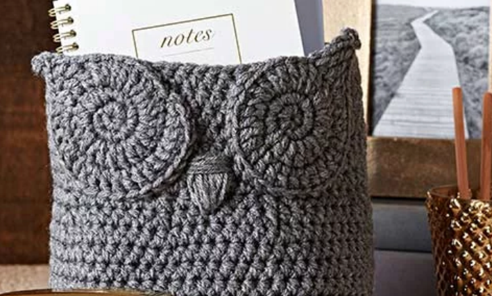 Crochet Owl Basket Free Pattern