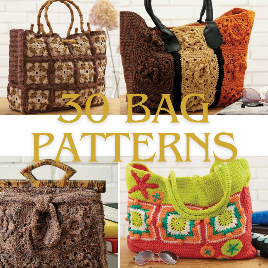 30 Free Crochet Bag Patterns Easy Crafts patterns
